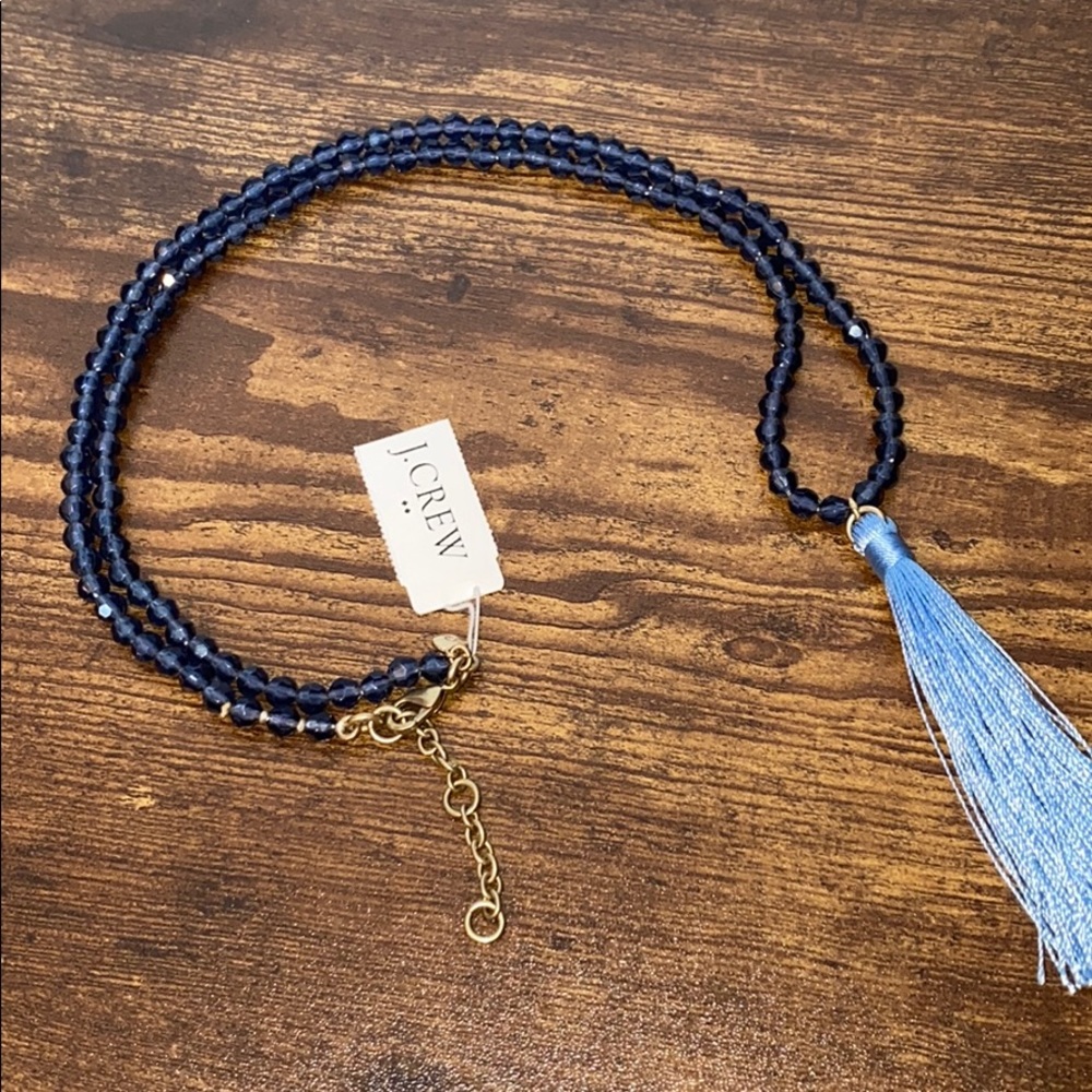 Beaded Tassel Necklace